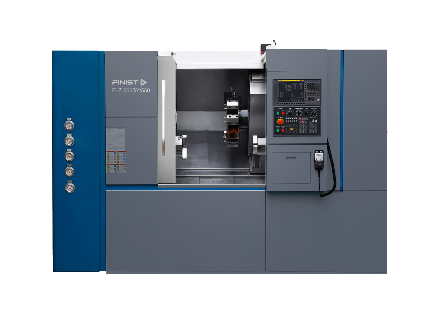 Токарный обрабатывающий центр с ЧПУ FINIST FLZ-500SY/550