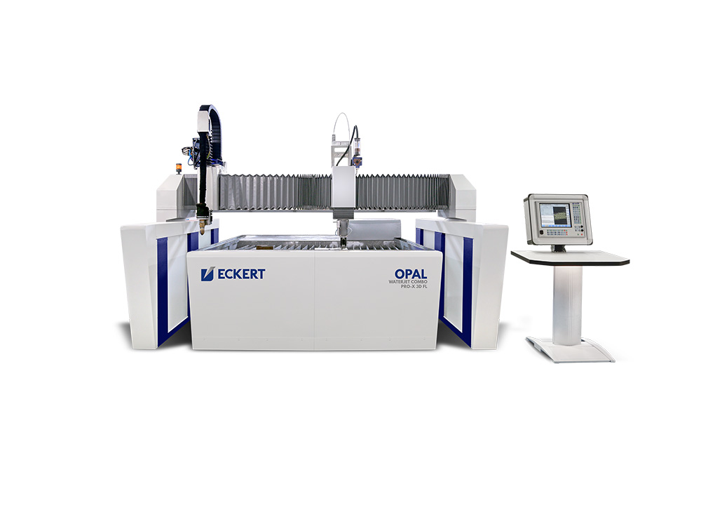 Комбинированные установки плазменно-гидроабразивной резки  OPAL WATERJET COMBО