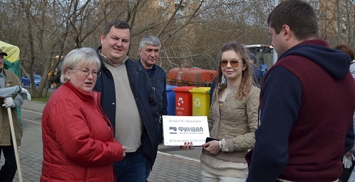 Глава района Южнопортовый поблагодарил всех за неравнодушие и желание привести город в порядок после зимнего периода.