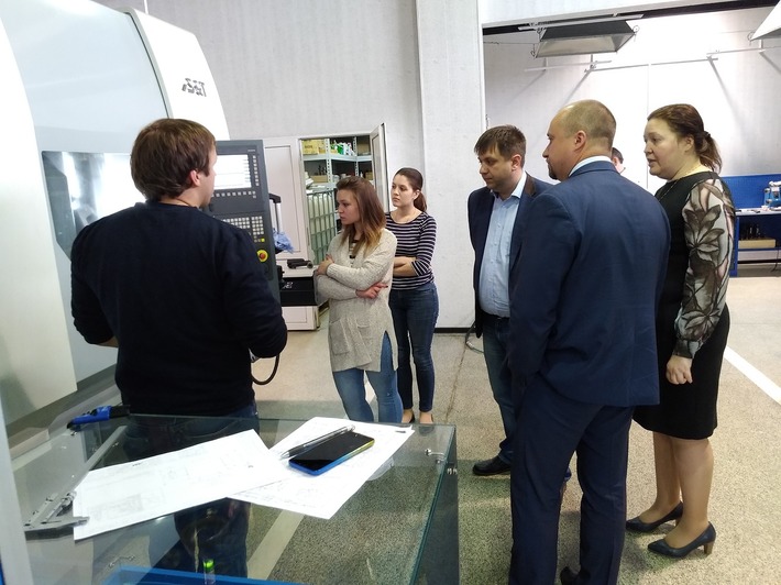 Заместитель Премьер-министра Правительства Республики Карелия — Савельев Ю.В. посетил ЦТМ ГК Финв