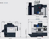 Вертикально-фрезерный обрабатывающий центр с ЧПУ Hwacheon VESTA-850B BT-40